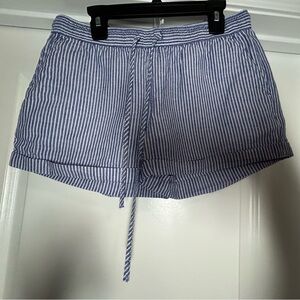 Vineyard Vines Blue and White Striped Shorts